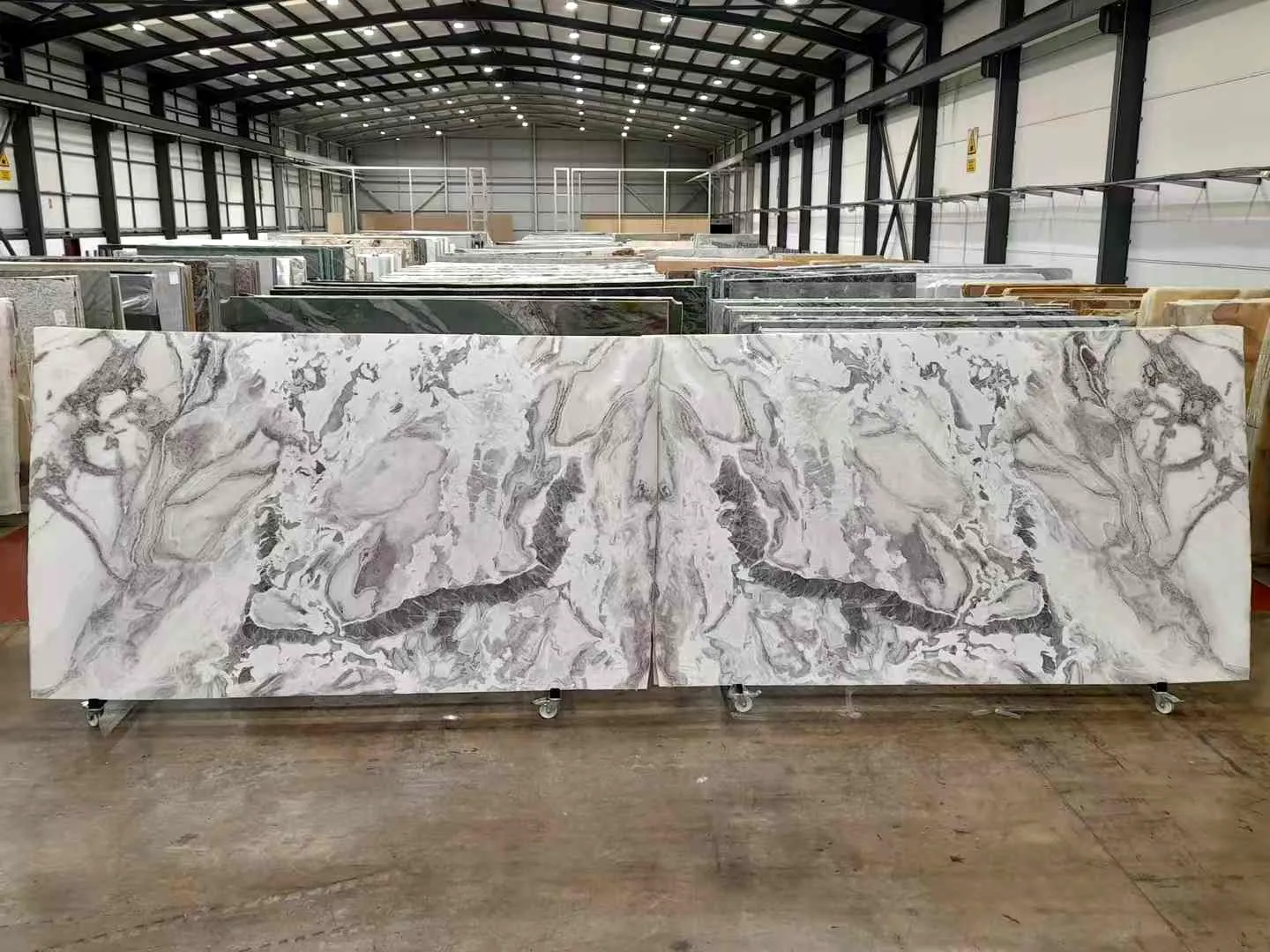 Oyster: real slab in our warehouse