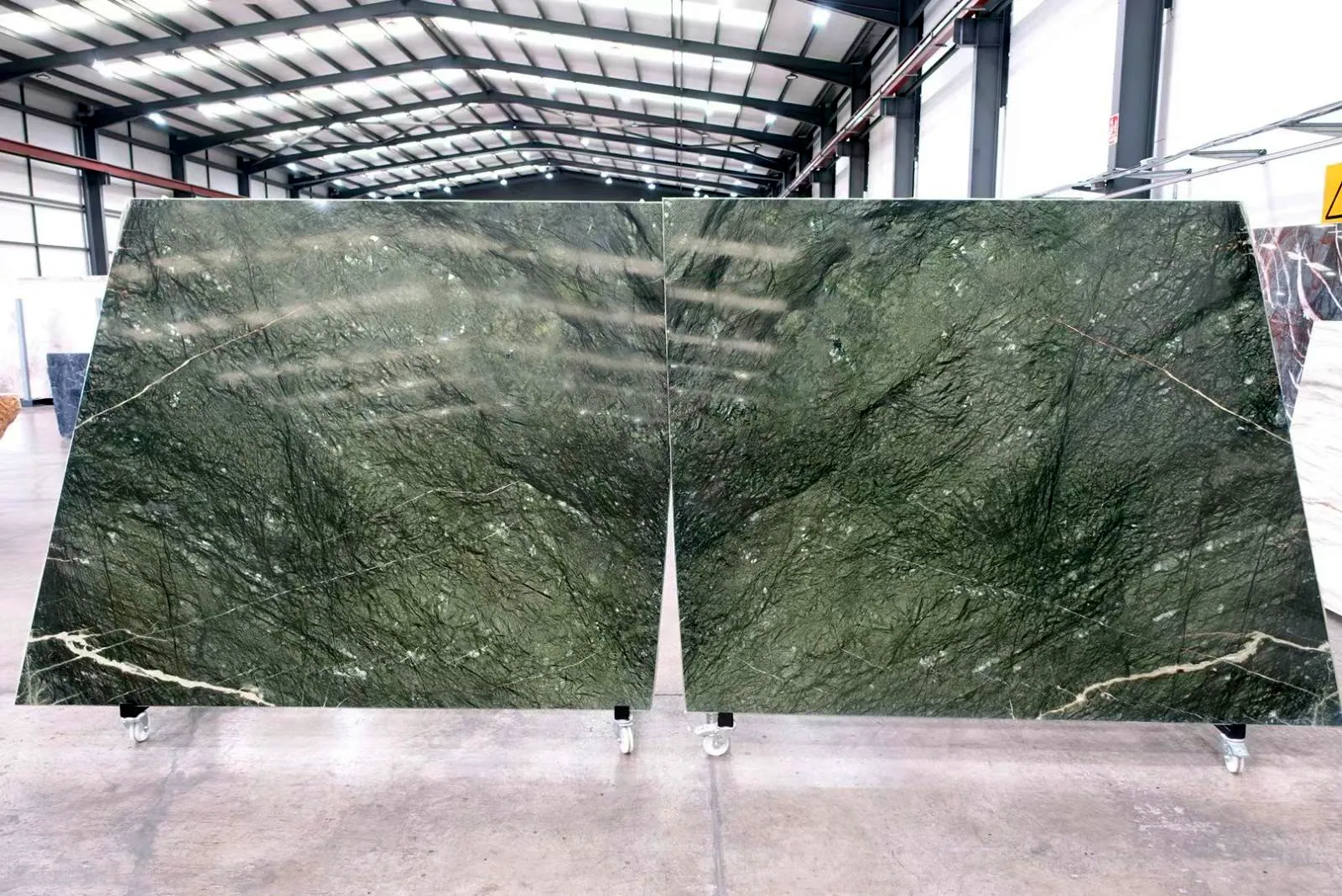 Verde Ming: real slab in our warehouse